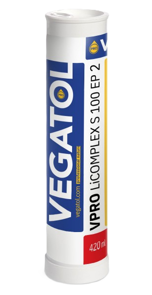 Vegatol VPRO Li Complex S100 EP2 - Grease for low and high temperatures -50°C to 160°C