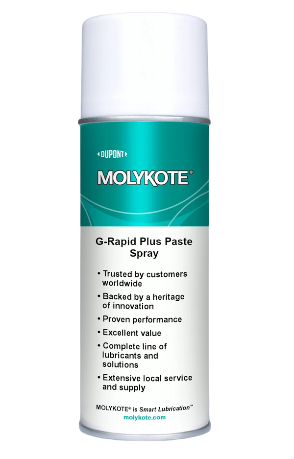 Molykote G-Rapid Plus Spray with molybdenum disulfide for assembly - 400ml