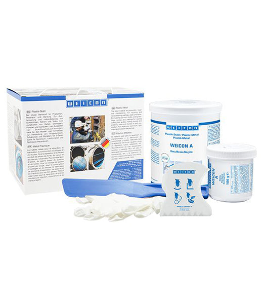 WEICON A epoxy resin paste, steel filler, DNV GL certified, dark grey