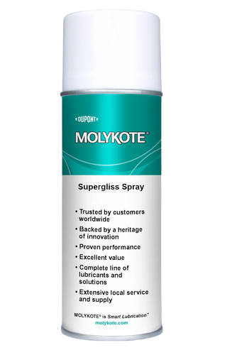 Molykote Supergliss Spray penetrujący - 400 ml