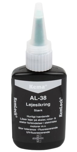 KEMA AL-38 – bardzo mocny klej do osadzania łożysk 50 ml