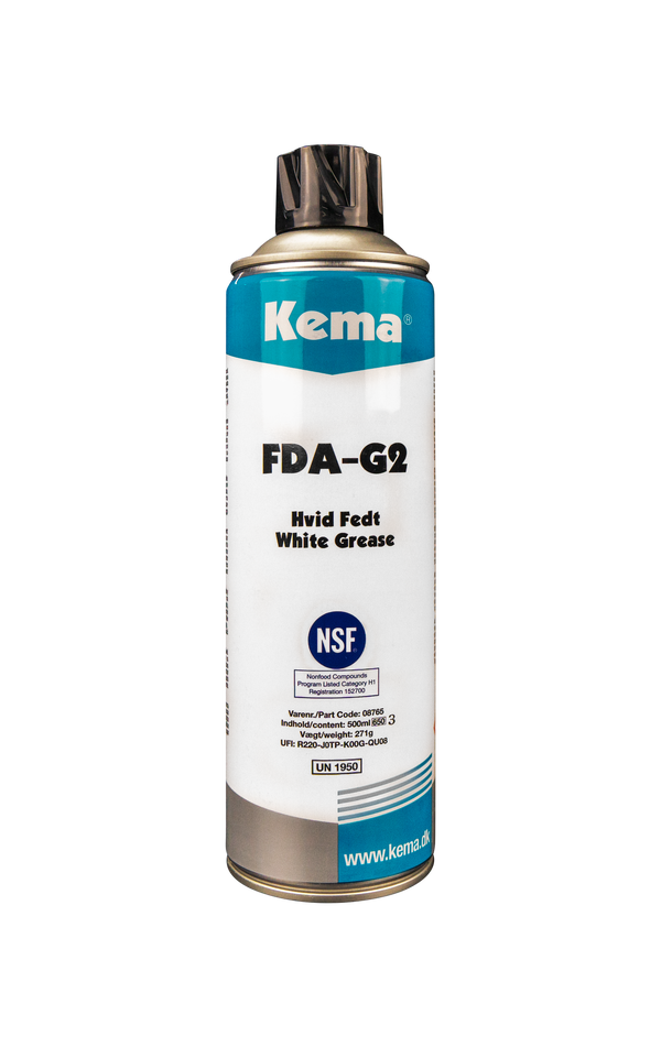 KEMA FDA-G2 – biały smar spożywczy z PTFE NSF H1 500 ml