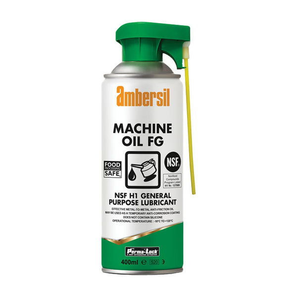 AMBERSIL Machine Oil FG – Spożywczy olej maszynowy do smarowania metal–metal