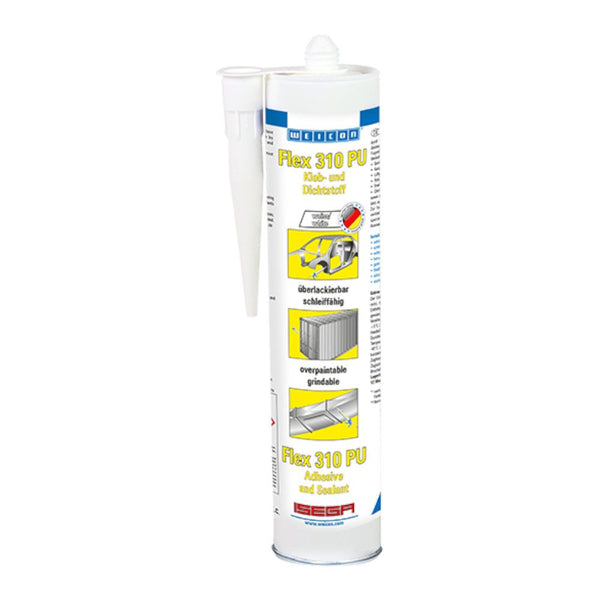 WEICON Flex 310 PU 280 ml Set – czarny elastyczny klej poliuretanowy – 280 ml (Set)