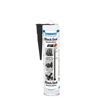 WEICON Black-Seal 280 ml Set – czarny silikon wysokotemperaturowy – 280 ml (Set)