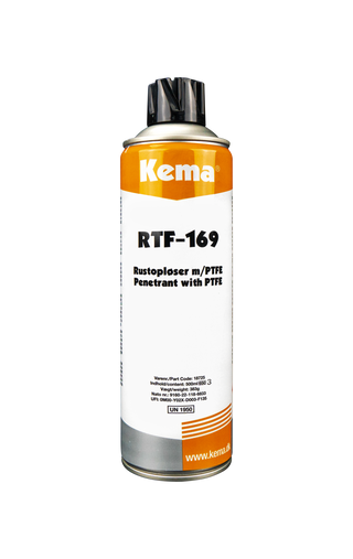 KEMA RTF-169 – odrdzewiacz i penetrant z PTFE 500 ml
