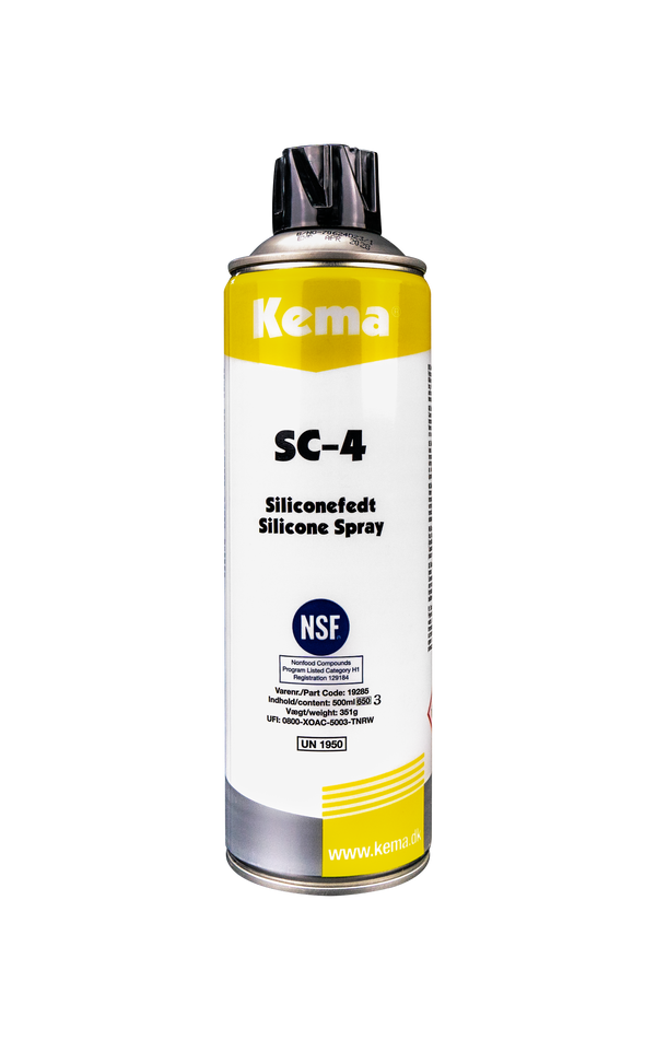 KEMA SC-4 – olej silikonowy NSF H1 500 ml