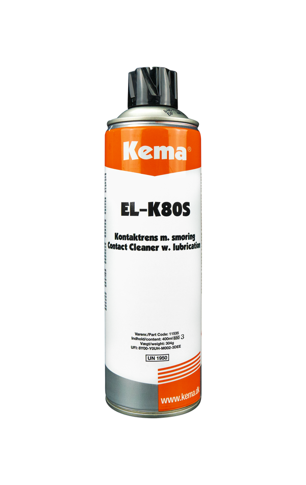KEMA EL-K80S – zmywacz i konserwator styków 400 ml