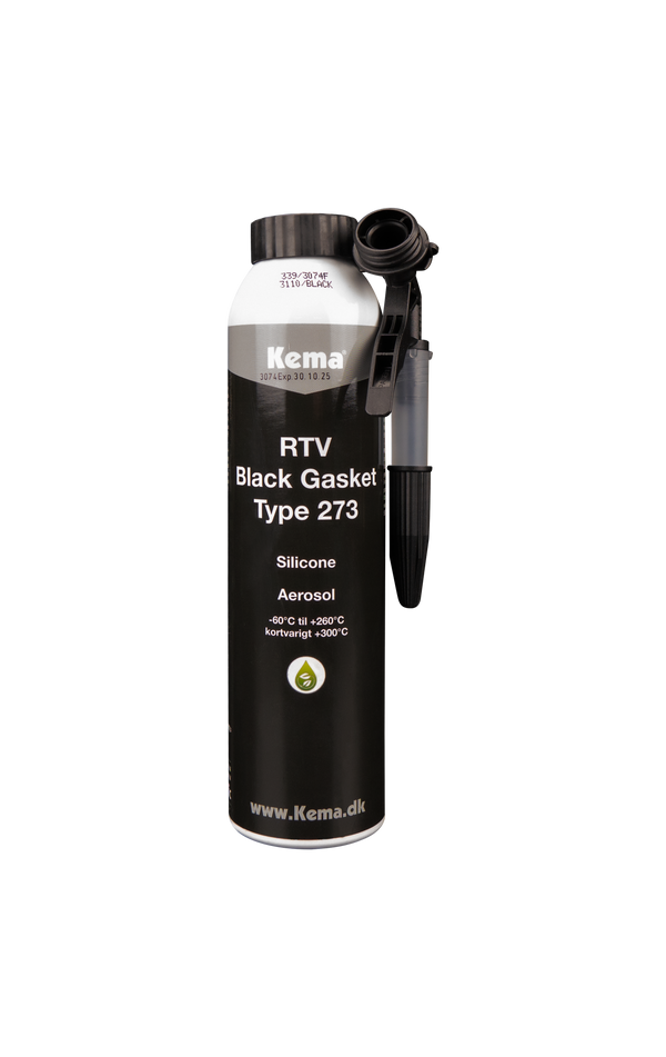 KEMA RTV-273 – czarna uszczelka silikonowa wysokotemperaturowa 226 g