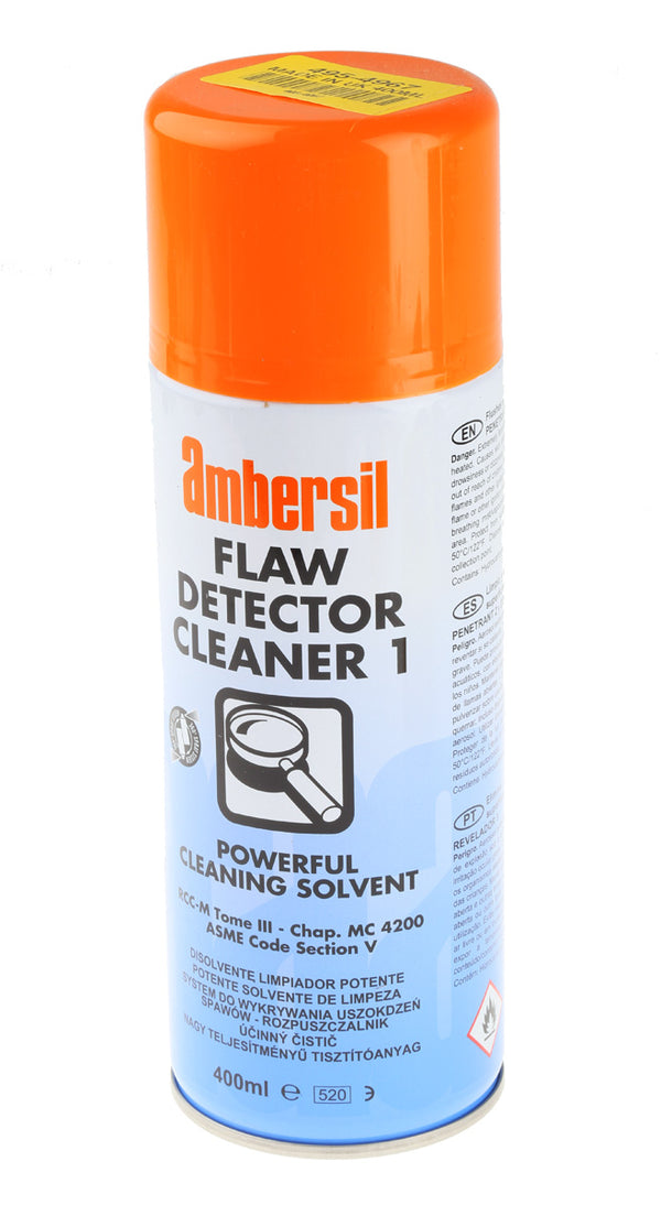AMBERSIL Flaw Detector Cleaner 1 – Zmywacz rozpuszczalnikowy do przygotowania