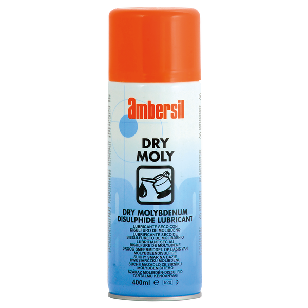 AMBERSIL dry Moly Spray – Suchy smar na bazie dwusiarczku molibdenu