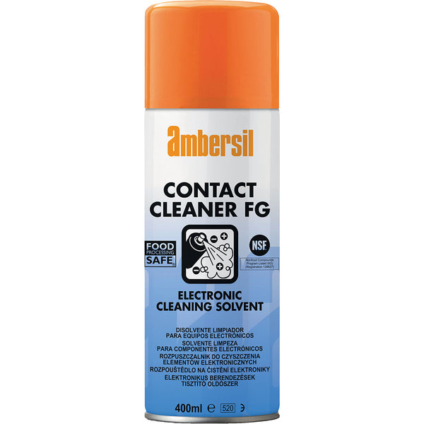 AMBERSIL Contact Cleaner FG – Spożywczy zmywacz do styków i elektroniki