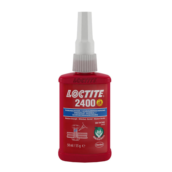 Loctite 2400 anaerobic thread locking adhesive with medium disassembly