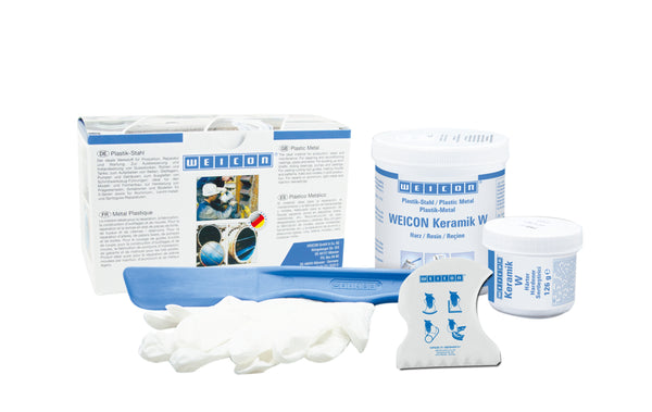 WEICON Ceramic W – biała ceramiczna żywica epoksydowa do ochrony przed zużyciem – 0,5 kg