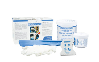 WEICON Ceramic W żywica epoksydowa, biała pasta klej, +200°C
