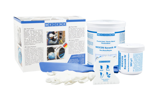 WEICON Ceramic W – biała ceramiczna żywica epoksydowa do ochrony przed zużyciem – 2 kg