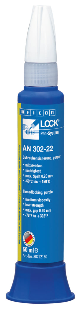 Weicon Lock AN 302-22 – zabezpieczenie śrub odporne na wibracje – 50 ml