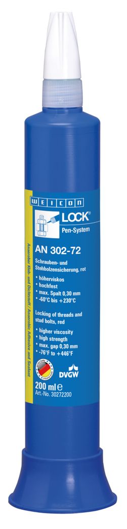 Weicon Lock AN 302-72 – wysokotemperaturowe zabezpieczenie śrub i szpilek
