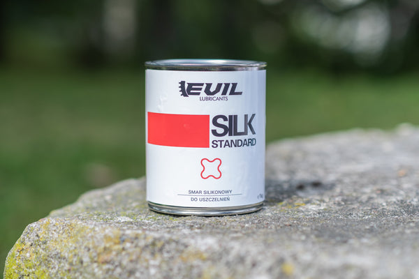 smar silikonowy  do gumy i uszczelek - evil lubricants- silk standard