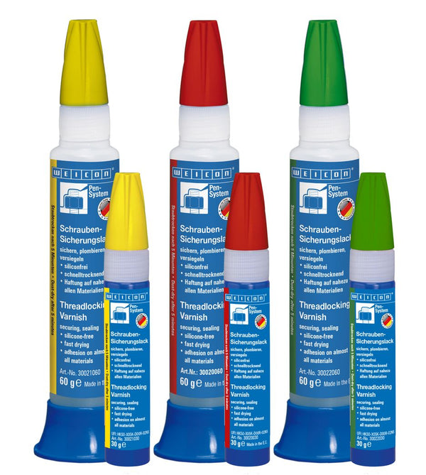 WEICON Threadlocking Varnish Czerwony -Plomba - lakier zabezpieczający do gwintów