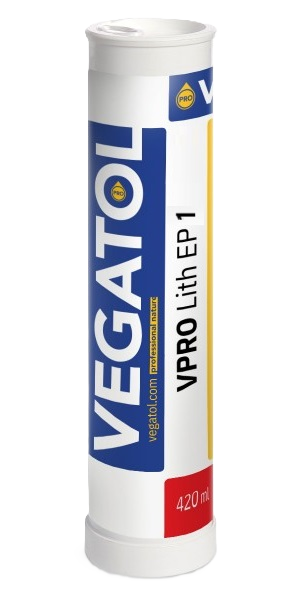 Vegatol EP1 - LZG1 - Lithium grease, easy to pump, with extended service life 