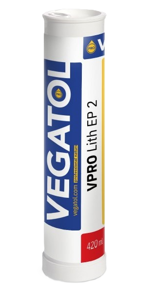 Vegatol VPRO Lith EP2 - Lithium grease for bearings with EP additives