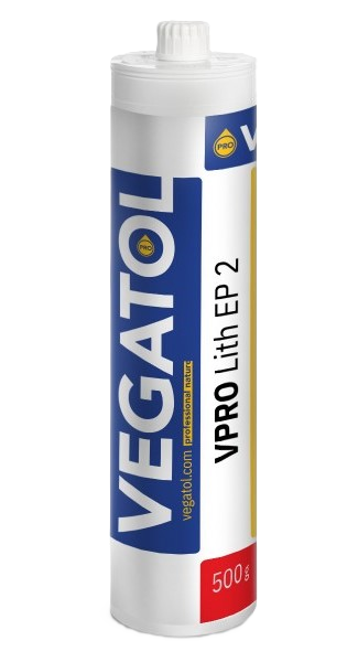 Vegatol VPRO Lith EP2 - Lithium grease for bearings with EP additives