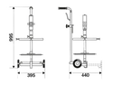 wymiary pompa smarowa 64033