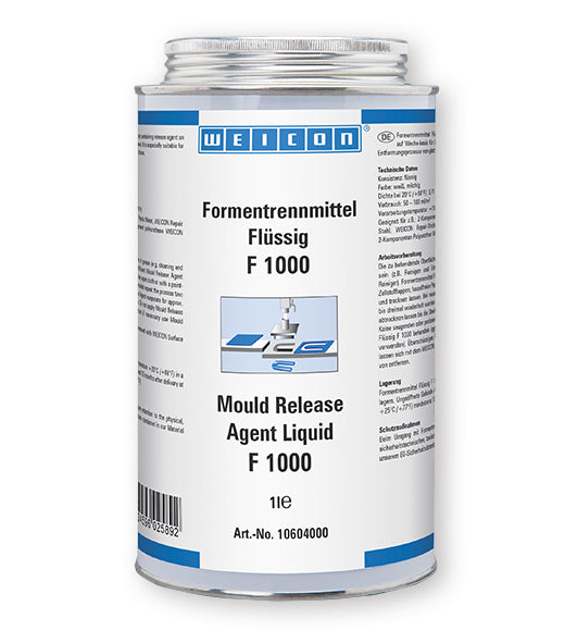 Weicon Liquid F 1000, white liquid, for smooth surfaces