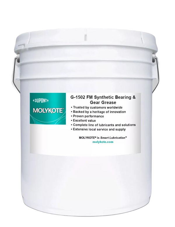 Molykote G-1502 FM Synthetic Bearing & Gear Grease - 50Kg