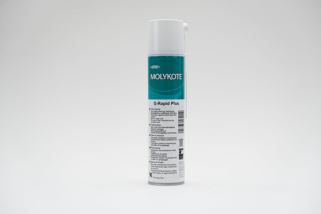 Molykote GRapid Plus Spray with molybdenum disulfide for assembly