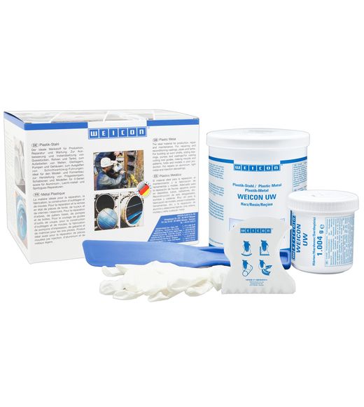 WEICON UW-Paste Epoxidharz weiß, Füllstoff: mineralisch, wasserfest 